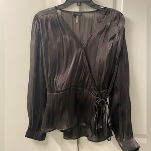 1.State Long Sleeve Blouse